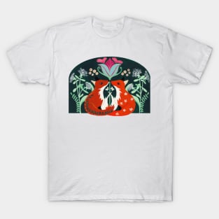 Folk Art Foxes T-Shirt